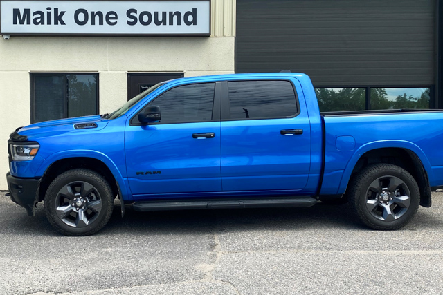 2023 RAM 1500 with performance window film installation